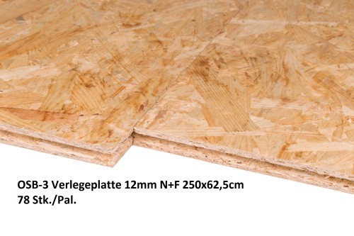 Osb 12mm verlegeplatte - 12mm,