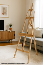 Höhenverstellbare Holz-Staffelei | Studio- & Atelierstaffelei „Malta" FSC® zert.