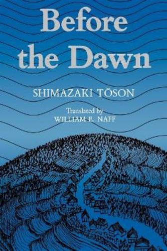 Shimazaki toson before the - toson,