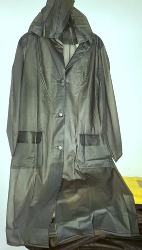 Vintage pvc damen - damen, regenmantel