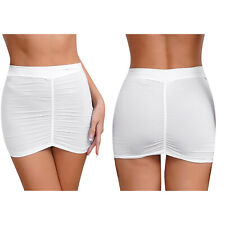 Damen Rock Halb-durchsichtig Mini Sexy Bodycon Bands Unterwäsche Slim Fit Heiß