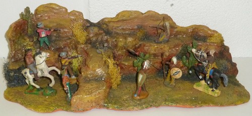 Wildwest diorama 20 cm - 60,