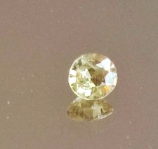 1 Saphir gelb 0,14 ct rund 1,7