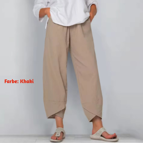 Italy hose damen leinenhose - italy,