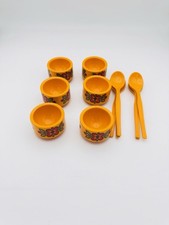 Vintage Eierbecher Set 6