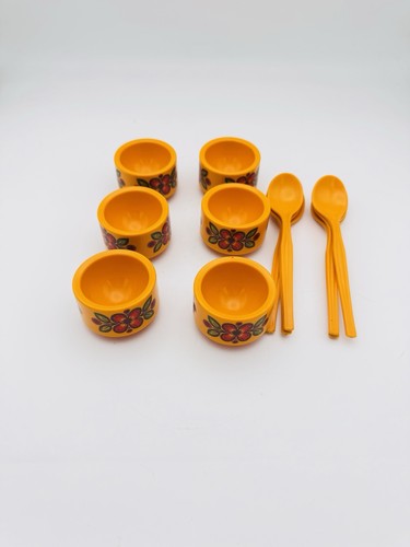 Vintage eierbecher set - set, 6