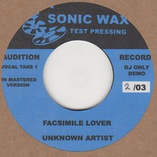Unknown Artist Facsimile Lover