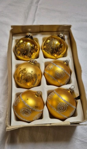 Alte christbaumkugeln - 6,