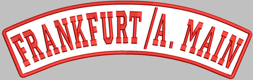 frankfurt aufnaher
