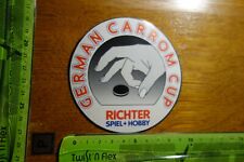 Alter Aufkleber Kinder Baby Spiele RICHTER SPIEL+HOBBY German Carrom Cup