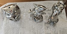 Porzellan Silber Figuren 3