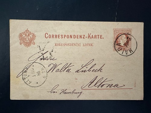Correspondenzkarte kreuzer - correspondenzkarte,
