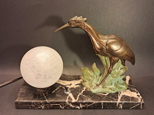 Art déco lampe - -, aus