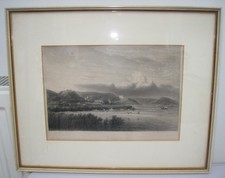 antikes Bild um 1880: WALHALLA und Donaustauf!