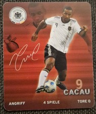 9 Cacau - Fußball - WM 2010 - REWE DFB - Sammelkarten