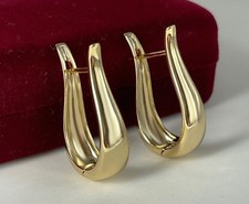 Luxus Ohrringe Creolen 585er