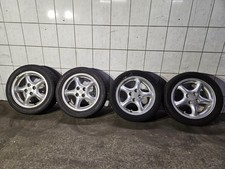 4x Sommerkompletträder Mazda MX5 auf Original 15 Zoll Mazda Alufelgen 9965H96050
