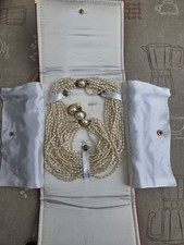Perlen schmuckset echte - perlen,
