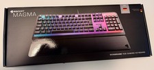 Roccat Magma - Membrane RGB Gaming Keyboard RGB-Beleuchtung QWERTZ schwarz OVP