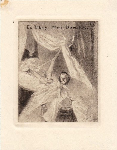 Exlibris bookplate - exlibris,