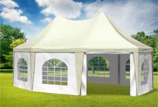 Gartenpavillon 5x6,8m PVC
