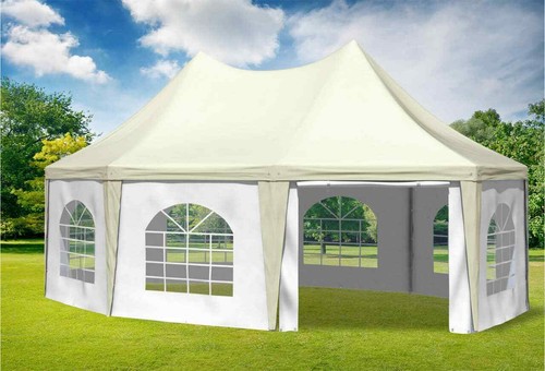 Gartenpavillon 5x6 pvc - gartenpavillon, 5x6,8m