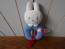 BLAU RATTLE MIFFY Buchfigur Stofftier TIAMO SAMMLUNG Plüschtier DICK BRUNA 2016