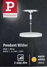 LED Pendel  Paulmann 967.91 URail Hildor 3-Step-Dim  850lm dimmbar Weiß, Neu