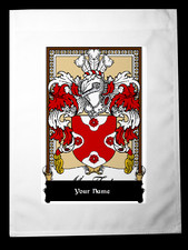 Flagge Wappen Familie Crest -