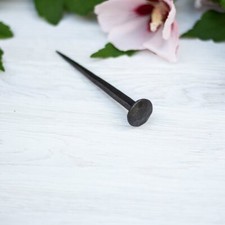 Ziernagel, handgeschmiedeter Eisennagel, Möbelnagel, Antik 110 mm