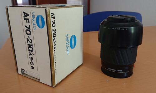Minolta 210 4 - af, mm