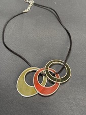 Swatch Kette Glas Bunt Stoff