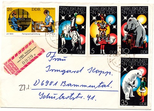 Ddr 1978 mischfrankatur - 1978,