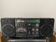 BOOMBOX SANYO M 9998LU STEREO RADIO-TAPE-CASSETTE RECORDER Ghettoblaster !!TOP!!