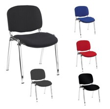 Besucherstuhl verchromt