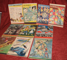 10 Ausgaben DDR Zeitschrift, Die Schulpost, Jahrgang 1948 Volk und Wissen