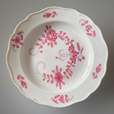 Meissen Indische Malerei purpur - Teller Knaufzeit - 1.Wahl - BEMBL245