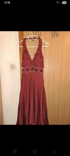 Abendkleid bordeau - abendkleid,