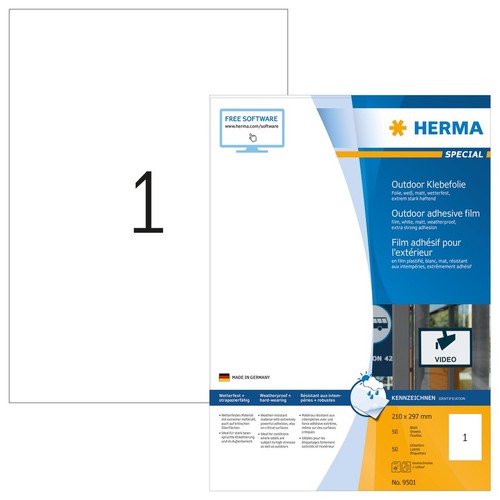 Herma outdoor folien etiketten - outdoor,
