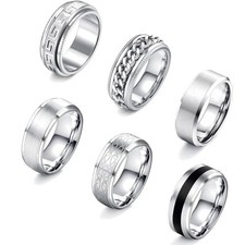 Edelstahl ringe damen - ringe, herren