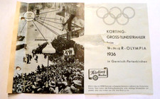 Prospekt Körting Großrundstrahler Winter - OLYMPIA 1936