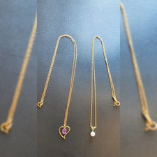 Krementz goldfarbene Edelstein