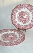 Unicorn England Wedgwood Tunstall Woodland rot red diverse Teile zur Wahl