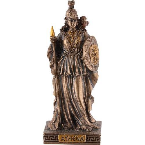 Miniatur bronzierte athene - bronzierte,