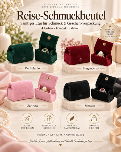 Reise schmucketui samtoptik - reise,
