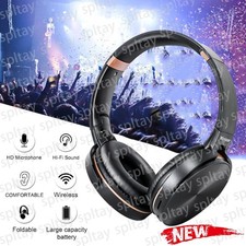 Bluetooth 5,1 Kopfhörer Over Ear Kabellos Headphone HiFi Stereo Wireless Headset