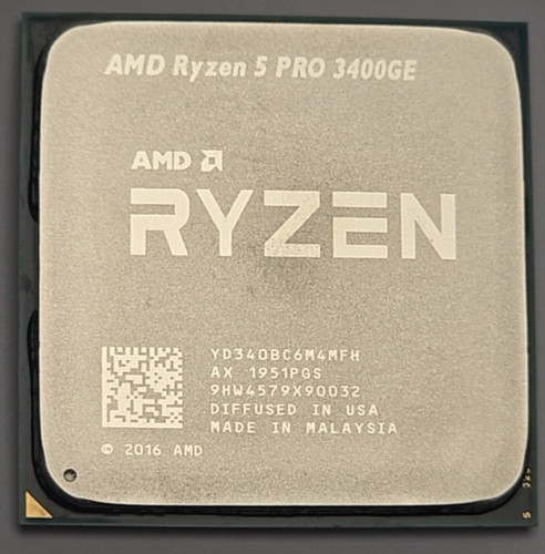 Amd ryzen pro 3400ge am4 - 5,