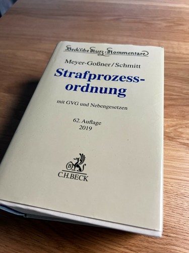Strafprozessordnung - ,