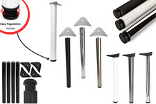 Tischbein Frühstück Bar Auflage Arbeitsplatte Küche verstellbar rund 710/820/1100 mm