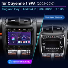 6+128GB Android 13 Autoradio Für Porsche Cayenne 9PA 2002-2010 CarPlay GPS DAB+